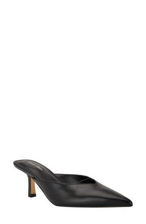 Calvin Klein Camily Pointed Toe Mule in Black 003 at Nordstrom Rack, Size 8