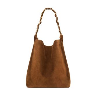 Saint Laurent Dames, Tassen, Bruin, Maat: ONE Size Su&egrave;de