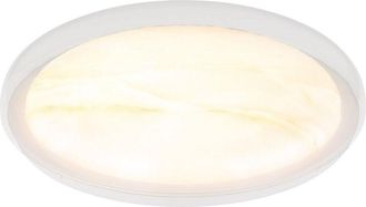 Globo Lighting Lámpara de techo LED semiempotrada integrada LED blanca 2700-6000K