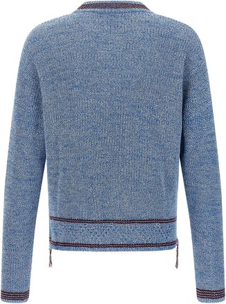 Marni Mens Blue Cotton Cardigan Clothing