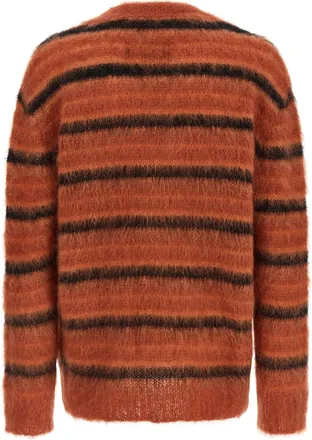 Marni Mens Orange Fabric Cardigan Clothing