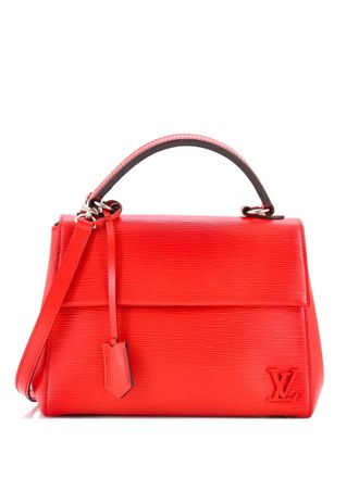 Louis Vuitton Cluny Top Handle Bag Epi Leather BB satchel - Rood