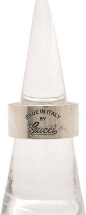 Gucci Silver Silver 925 Band Ring (Pre-Owned)