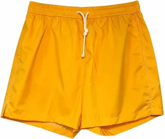 Fedeli Mens Madeira Airstop Swim Shorts Trunks In Medium Orange