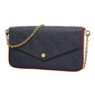 Louis Vuitton Marine Rouge Chain/Shoulder Wallet (Pre-Owned)
