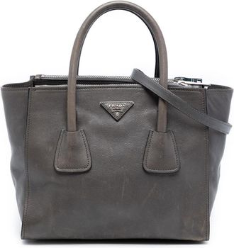 Prada Pre-owned Prada Small Glace Calf Twin Pocket Satchel Ladies 9GG4O4OG0DXRACU6