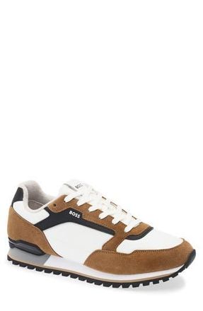 BOSS Parkour Runn Sneaker in Beige at Nordstrom Rack, Size 13Us / 12Uk