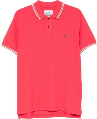 Vivienne Westwood Classic Embroidered-detail Cotton Polo Shirt