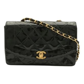 Chanel Pre-owned Vintage Shoulder Bag - Dames - Pre-owned - Zwart - Maat: ONE Size Leer