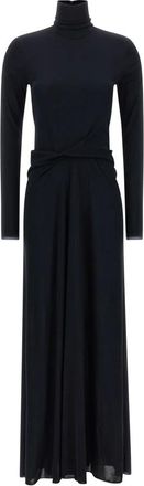 Fabiana Filippi Lange Jurk - Dames - Maxi kleedjes - Blauw - XS - Kleedjes