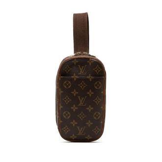Louis Vuitton Pre-owned Gange Pochette - Dames - Pre-owned - Bruin - Maat: ONE Size