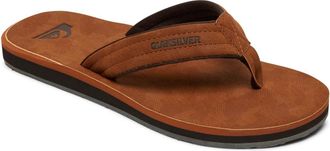 Quiksilver Sandale QUIKSILVER Carver Nubuck, Damen, Gr. 11 (44), braun (braun, braun, braun), Obermaterial:Obermaterial: Synthetikmaterial / Futter: Textil / Aus