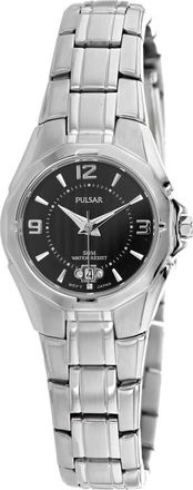 Pulsar Classic Quartz Black Dial Ladies Watch PXT795