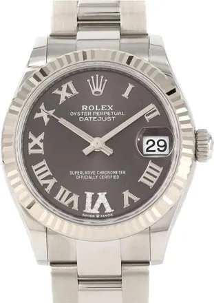 Rolex unisex, Pre-owned, Grijs, Maat: ONE Size