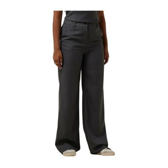 Modstr&ouml;m Dames, Broeken, Grijs, Maat: XL Poliester