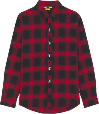 Iuter Hombre, Camisas, Rojo, Talla: S