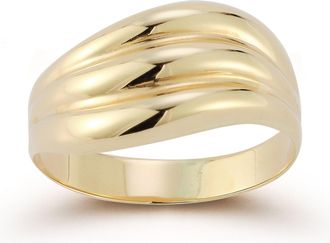 Ember Fine Jewelry 14K Gold Bold Wave Ring