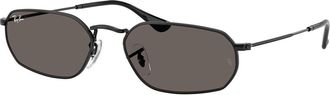 Ray-Ban RB3947 002/B1 Mens Sunglasses Black Size 54