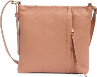 Hobo Drifter Leather Crossbody Bag in Cork at Nordstrom Rack