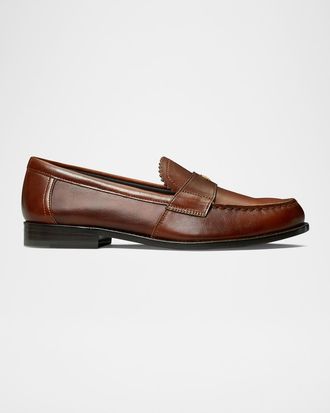 Tory Burch Classic Calfskin Medallion Loafers