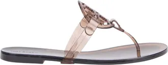 Tory Burch Brown Jelly Miller Sandals