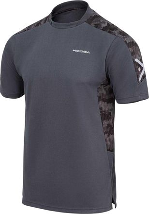 Kooga KooGa Heren-T-shirt met panelen en ronde hals (Houtskool)