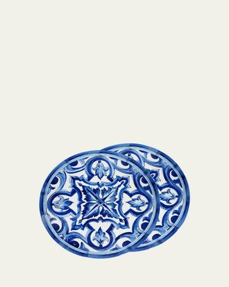 Dolce & Gabbana Blu Mediterraneo Stella Set 2 Dinner Plates