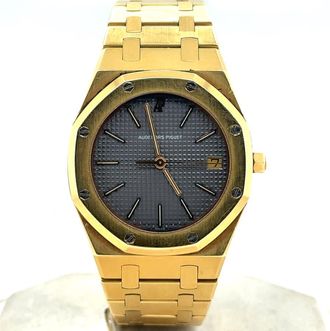 Audemars Piguet Pre-owned Audemars Piguet Royal Oak Quartz Grey Dial Unisex Watch 6023BA