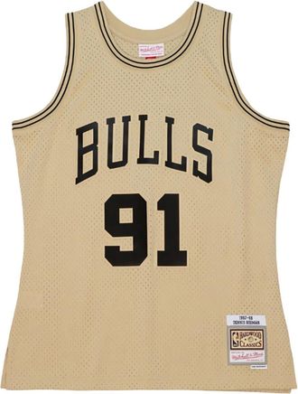 Mitchell & Ness x NBA Chicago Bulls Canotta Dennis Rodman 1997-98 Swingman - Toni neutri