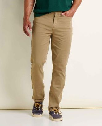 Toad & Co Mens Tamarack Slim Jean in Khaki at Nordstrom, Size 32 X 30