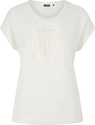 Joop Tops, Dames, Wit, XS, Tule, Tulle and Double Print Top