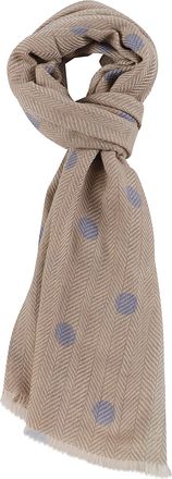 Altea Herringbone Fringed Wool-Cashmere Scarf