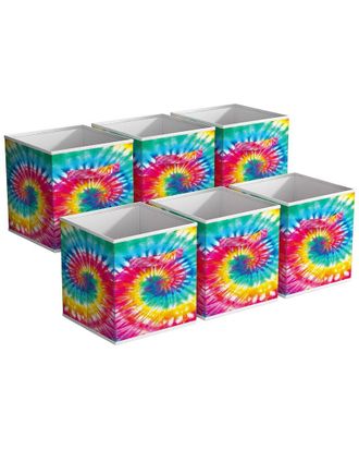 Sorbus 11In Fabric Storage Cubes - Pack Of 6