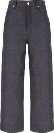 Fendi Lange Jeans - Heren - Loose Fit Jeans - Blauw - W32 - Denim - Jeans
