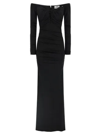 Elisabetta Franchi Viscose Long Womens Dress