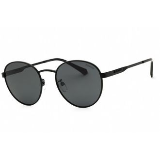 Polaroid Polarized Grey Round Unisex Sunglasses PLD 2144/G/S/X 0003/M9 52