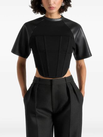 Mani&egrave;re De Voir Juline short-sleeve T-shirt - Black