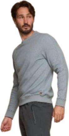 Fundamental Coast Mens Maverick Crew Neck Sweatshirt In Limestone