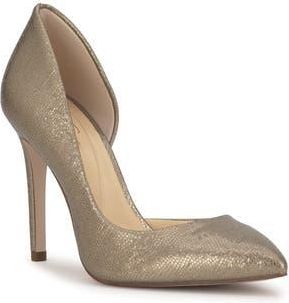 Jessica Simpson Prizma 8 Half dOrsay Pump in Bronze at Nordstrom Rack, Size 7.5