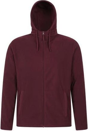 Mountain Warehouse Camber Fleece Full Zip Hoodie in Burgundy at Nordstrom, Size Xxx-Large