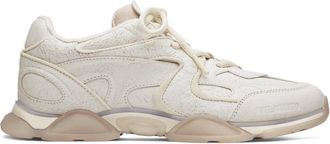 Axel Arigato Eris Crackled Sneaker - Dames - Sneakers - Beige - 37 EU - Leer - Schoenen