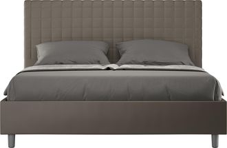 Itamoby Cama Matrimonio 160x200 Contenedor Dise&ntilde;o Moderno Sunny M1 Color: Marr&oacute;n - Versi&oacute;n: Modelo Est&aacute;ndar