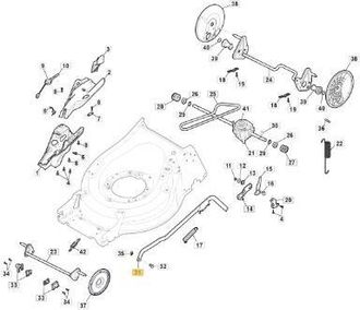 STIGA Sports Kit De Ruedas De Subasta 180/240 Znb Mp1 50 Original Stiga - 381002047/0