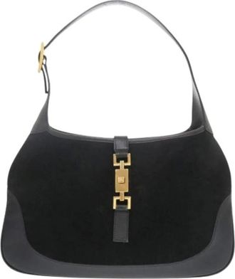 Gucci Pre-owned Shoulder Bags, female, Black, Size: ONE SIZE Pre-owned Vintage Shoulder Bag