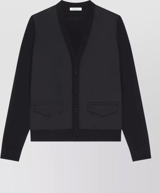 Givenchy v-neck cotton cardigan