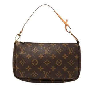 Louis Vuitton Pre-owned Shoulder Bags, female, Brown, Size: ONE SIZE Pre-owned Monogram Pouch