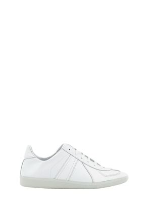Kaptain Sunshine Minimalist Unlined KS Trainer Leather Sneakers