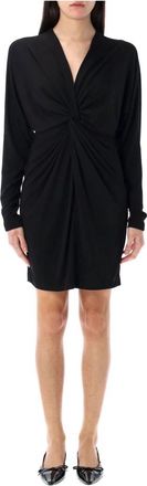 Anine Bing Mini Jurk Mathilde - Dames - Feestkleedjes - Zwart - XS - Spandex - Kleedjes