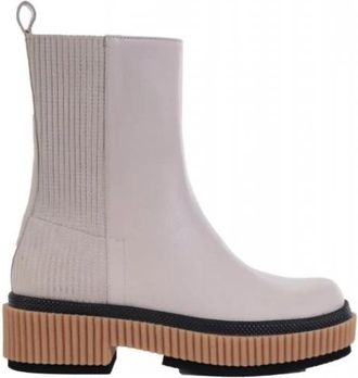 Ras Takkin Enkellaarsjes - Dames - Enkellaarsjes - Beige - 40 EU - Schoenen