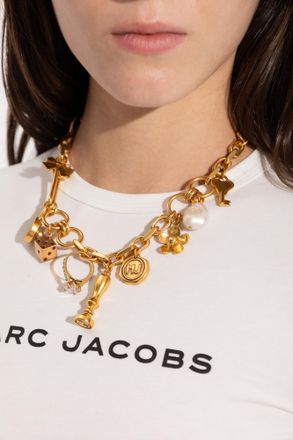 Marc Jacobs Necklace With Pendants, Womens, Gold